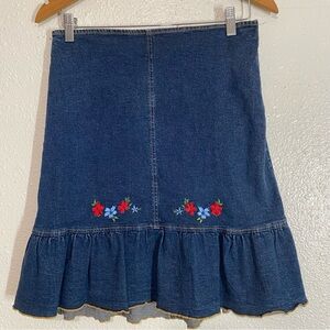 Zoey Denim Skirt  vintage Size 16